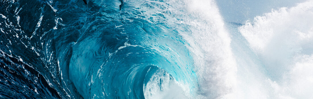 Raw ocean power, up close.